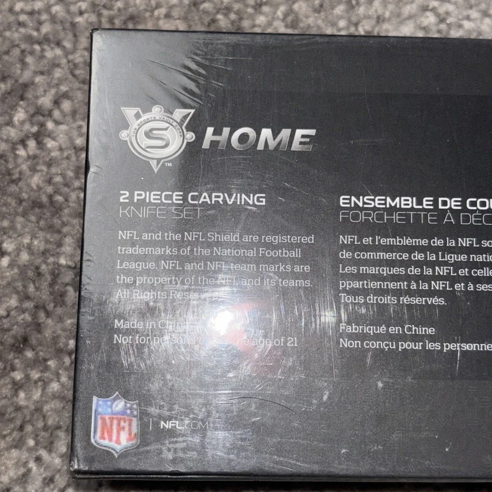 Philadelphia Eagles Carving Set 2 Piece Carving Knife set Factory Sealed NEW